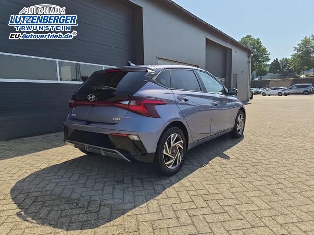 Hyundai i20 1.0 T-GDI 90PS Trend Automatik 5-t&uuml;rig Klimaautomatik Sitzheizung Lenkradheizung Navi R&uuml;ckf.Kamera PDC Apple CarPlay Android Auto Tempomat Touchscreen 16"LM 