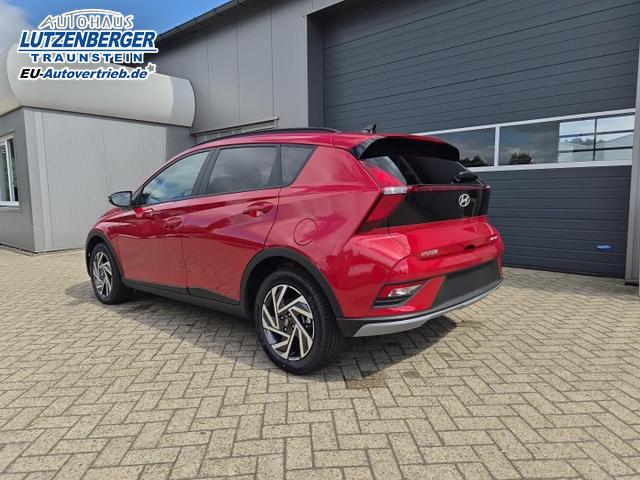 Hyundai BAYON Trend 1.0 T-GDI 90PS Automatik Klimaautomatik R&uuml;ckf.Kamera Parksensoren Sitzheizung Lenkradheizung Bluetooth Touchscreen Tempomat Apple CarPlay + Android Auto 16"LM 