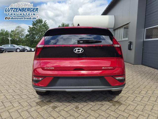 Hyundai BAYON Trend 1.0 T-GDI 90PS Automatik Klimaautomatik R&uuml;ckf.Kamera Parksensoren Sitzheizung Lenkradheizung Bluetooth Touchscreen Tempomat Apple CarPlay + Android Auto 16"LM 