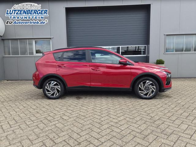 Hyundai BAYON Trend 1.0 T-GDI 90PS Automatik Klimaautomatik R&uuml;ckf.Kamera Parksensoren Sitzheizung Lenkradheizung Bluetooth Touchscreen Tempomat Apple CarPlay + Android Auto 16"LM 