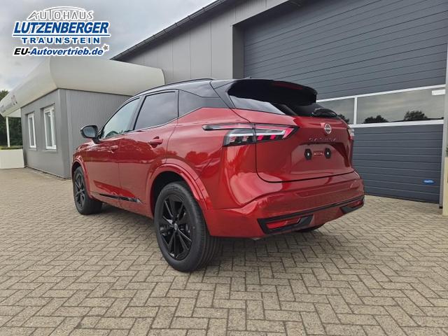 Nissan Qashqai 1.3 DIG-T MHEV 158 PS X-Tronic N-Design Head-Up Display Teil-Leder Klimaautomatik Sitzheizung Lenkradheizung Navi elektr. Heckklappe ACC PDC v+h 360&deg;Kamera DAB Bluetooth Touchscreen Apple CarPlay Android Auto 19"Zoll 