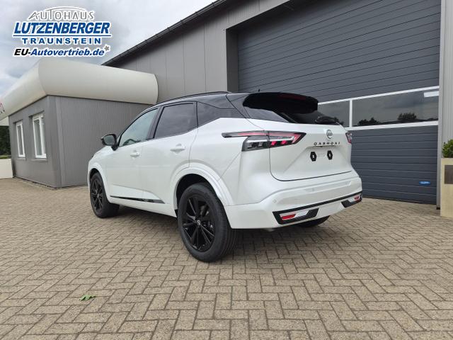 Nissan Qashqai 1.3 DIG-T MHEV 158 PS X-Tronic N-Design Head-Up Display Teil-Leder Klimaautomatik Sitzheizung Lenkradheizung Navi elektr. Heckklappe ACC PDC v+h 360&deg;Kamera DAB Bluetooth Touchscreen Apple CarPlay Android Auto 19"Zoll 