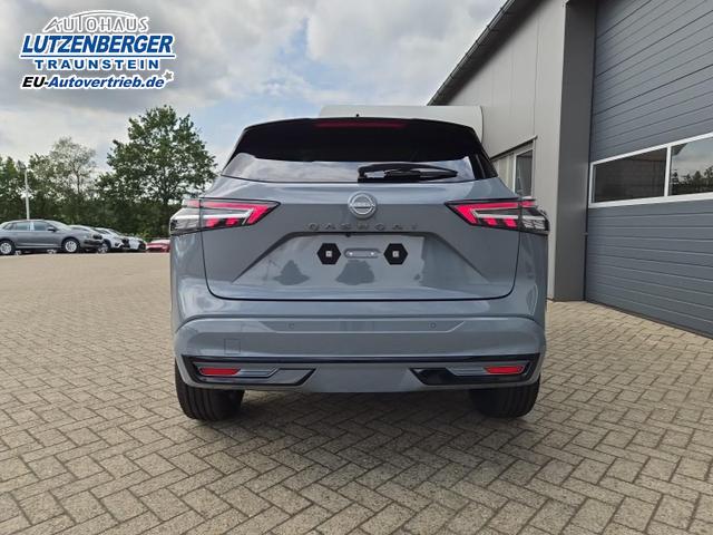 Nissan Qashqai 1.3 DIG-T MHEV 158 PS X-Tronic N-Design PanoDach Teil-Leder Klimaautomatik Sitzheizung Lenkradheizung Navi ACC PDC v+h 360&deg;Kamera DAB Bluetooth Touchscreen Apple CarPlay Android Auto 19"Zoll 