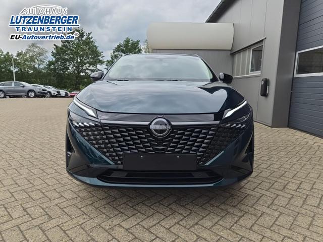 Nissan Qashqai 1.3 DIG-T MHEV 158 PS X-Tronic N-Design PanoDach Teil-Leder Klimaautomatik Sitzheizung Lenkradheizung Navi ACC PDC v+h 360&deg;Kamera DAB Bluetooth Touchscreen Apple CarPlay Android Auto 19"Zoll 