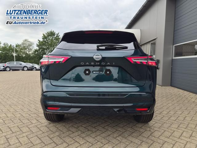 Nissan Qashqai 1.3 DIG-T MHEV 158 PS X-Tronic N-Design Head-Up Display Teil-Leder Klimaautomatik Sitzheizung Lenkradheizung Navi elektr. Heckklappe ACC PDC v+h 360&deg;Kamera DAB Bluetooth Touchscreen Apple CarPlay Android Auto 19"Zoll 