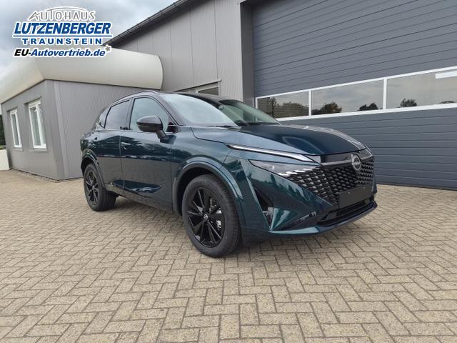 Nissan Qashqai 1.3 DIG-T MHEV 158 PS X-Tronic N-Design Head-Up Display Teil-Leder Klimaautomatik Sitzheizung Lenkradheizung Navi elektr. Heckklappe ACC PDC v+h 360&deg;Kamera DAB Bluetooth Touchscreen Apple CarPlay Android Auto 19"Zoll 