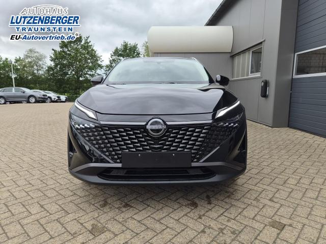 Nissan Qashqai 1.3 DIG-T MHEV 158 PS X-Tronic N-Connecta Teil-Leder PanoGlasdach Klimaautomatik Sitzheizung Lenkradheizung Navi ACC PDC v+h 360&deg;Kamera DAB Bluetooth Touchscreen Apple CarPlay Android Auto 18"LM 
