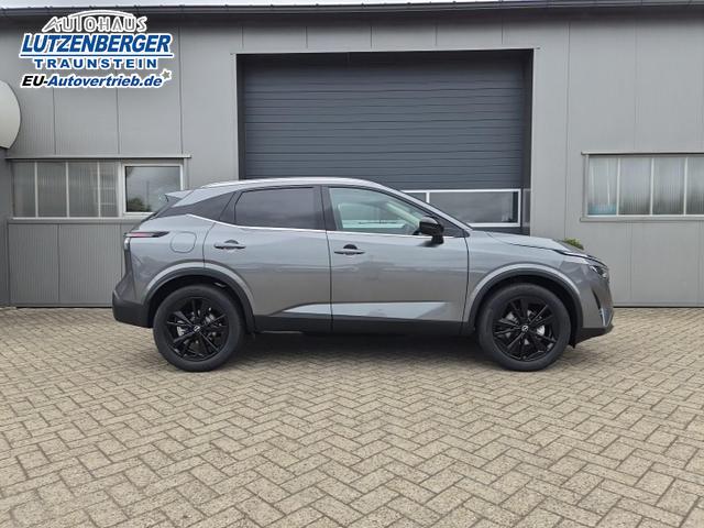 Nissan Qashqai 1.3 DIG-T MHEV 158 PS X-Tronic Tekna Voll-Leder Klimaautomatik PanoGlasdach Sitzheizung Lenkradheizung Navi Head-Up Display elektr. Heckklappe ACC PDC v+h 360&deg;Kamera DAB Bluetooth Touchscreen Apple CarPlay Android Auto 19"LM 