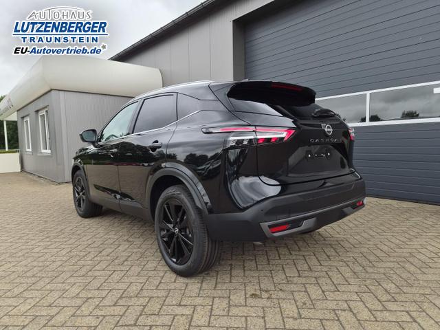 Nissan Qashqai 1.3 DIG-T MHEV 158 PS X-Tronic Tekna Voll-Leder Klimaautomatik PanoGlasdach Sitzheizung Lenkradheizung Navi Head-Up Display elektr. Heckklappe ACC PDC v+h 360&deg;Kamera DAB Bluetooth Touchscreen Apple CarPlay Android Auto 19"LM 