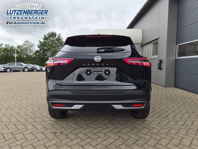 Nissan Qashqai 1.3 DIG-T MHEV 158 PS X-Tronic Tekna Voll-Leder Klimaautomatik PanoGlasdach Sitzheizung Lenkradheizung Navi Head-Up Display elektr. Heckklappe ACC PDC v+h 360&deg;Kamera DAB Bluetooth Touchscreen Apple CarPlay Android Auto 19"LM 