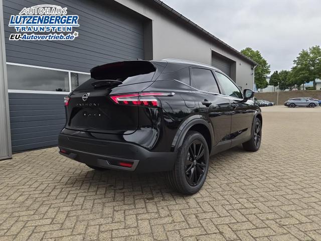 Nissan Qashqai 1.3 DIG-T MHEV 158 PS X-Tronic Tekna Voll-Leder Klimaautomatik PanoGlasdach Sitzheizung Lenkradheizung Navi Head-Up Display elektr. Heckklappe ACC PDC v+h 360&deg;Kamera DAB Bluetooth Touchscreen Apple CarPlay Android Auto 19"LM 