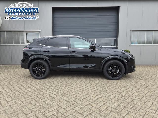 Nissan Qashqai 1.3 DIG-T MHEV 158 PS X-Tronic Tekna Voll-Leder Klimaautomatik PanoGlasdach Sitzheizung Lenkradheizung Navi Head-Up Display elektr. Heckklappe ACC PDC v+h 360&deg;Kamera DAB Bluetooth Touchscreen Apple CarPlay Android Auto 19"LM 