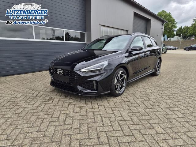 Hyundai i30 Kombi 1.6 T-GDI 150PS Automatik N-Line Sitzheizung Lenkradheizung Klimaautomatik Navi 10,3"-Touchscreen Bluelink Apple CarPlay + Android Auto PDC v+h R&uuml;ckf.Kamera 18-LM 