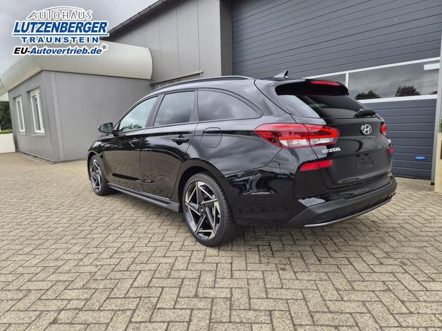 Hyundai i30 Kombi 1.6 T-GDI 150PS Automatik N-Line Sitzheizung Lenkradheizung Klimaautomatik Navi 10,3"-Touchscreen Bluelink Apple CarPlay + Android Auto PDC v+h R&uuml;ckf.Kamera 18-LM 