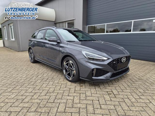 Hyundai i30 Kombi 1.6 T-GDI 150PS Automatik N-Line Sitzheizung Lenkradheizung Klimaautomatik Navi 10,3"-Touchscreen Bluelink Apple CarPlay + Android Auto PDC v+h R&uuml;ckf.Kamera 18-LM 