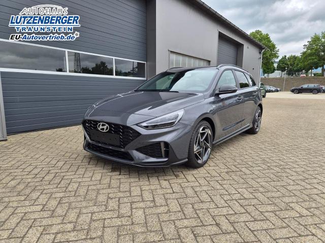 Hyundai i30 Kombi 1.6 T-GDI 150PS Automatik N-Line Sitzheizung Lenkradheizung Klimaautomatik Navi 10,3"-Touchscreen Bluelink Apple CarPlay + Android Auto PDC v+h R&uuml;ckf.Kamera 18-LM 