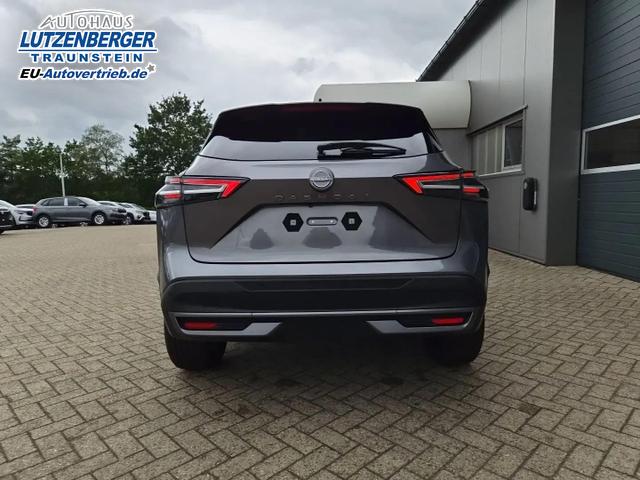 Nissan Qashqai 1.3 DIG-T MHEV 158 PS X-Tronic N-Connecta Teil-Leder PanoGlasdach Klimaautomatik Sitzheizung Lenkradheizung Navi ACC PDC v+h 360&deg;Kamera DAB Bluetooth Touchscreen Apple CarPlay Android Auto 18"LM 