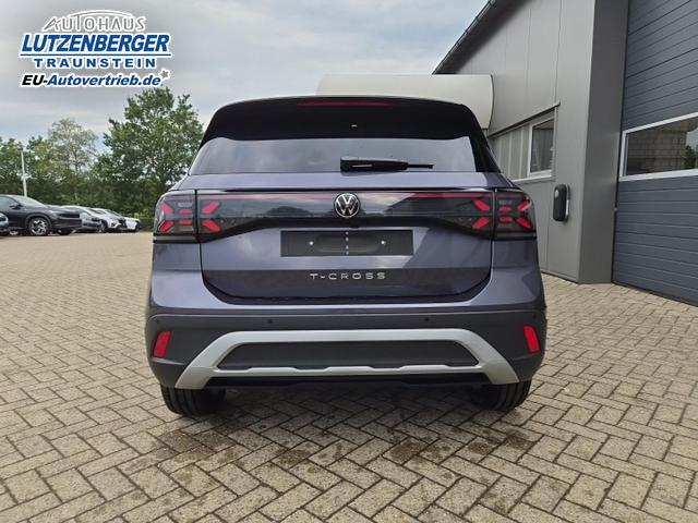 Volkswagen T-Cross 1.0 TSI 116PS DSG Life AHK (abnehmbar) IQ.LIGHT-LED-Matrix Sitzheizung R&uuml;ckf.Kamera Klimaautomatik Abstandstempomat Apple CarPlay Android Auto 