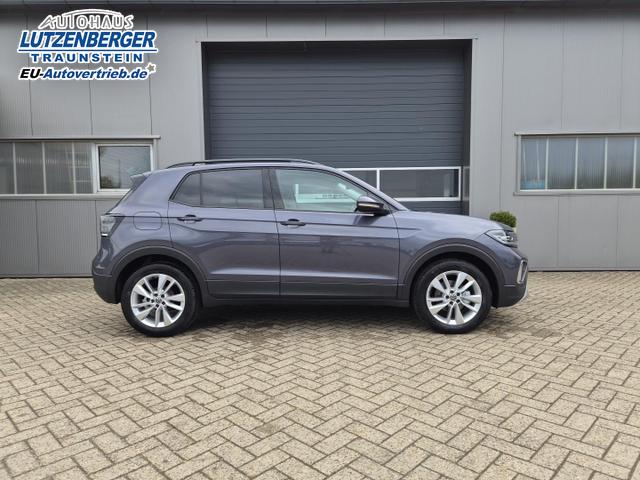 Volkswagen T-Cross 1.0 TSI 116PS DSG Life AHK (abnehmbar) IQ.LIGHT-LED-Matrix Sitzheizung R&uuml;ckf.Kamera Klimaautomatik Abstandstempomat Apple CarPlay Android Auto 