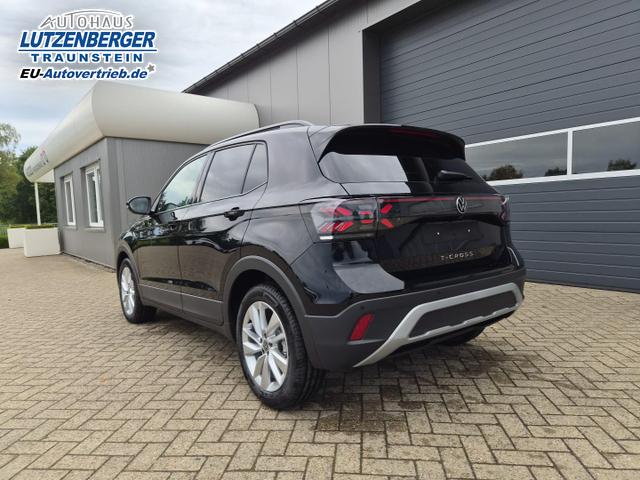 Volkswagen T-Cross 1.0 TSI 116PS DSG Life AHK (abnehmbar) IQ.LIGHT-LED-Matrix Sitzheizung R&uuml;ckf.Kamera Klimaautomatik Abstandstempomat Apple CarPlay Android Auto 