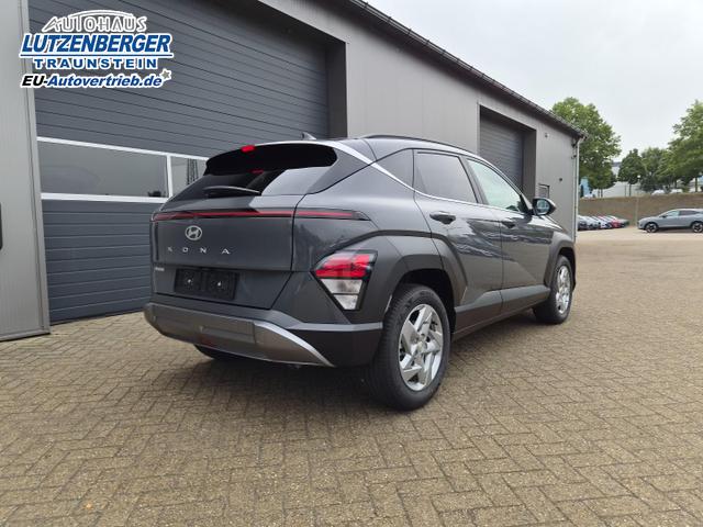 Hyundai KONA Trend 1.6 T-GDI 150PS Automatik Voll-LED-Scheinw. Sitzheizung Lenkradheizung ACC Klimaautomatik Navi Touchscreen DAB+ Apple CarPlay + Android Auto PDC v+h R&uuml;ckf.Kamera 2xKeyless 17-LM 