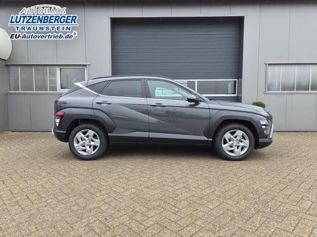Hyundai KONA Trend 1.6 T-GDI 150PS Automatik Voll-LED-Scheinw. Sitzheizung Lenkradheizung ACC Klimaautomatik Navi Touchscreen DAB+ Apple CarPlay + Android Auto PDC v+h R&uuml;ckf.Kamera 2xKeyless 17-LM 
