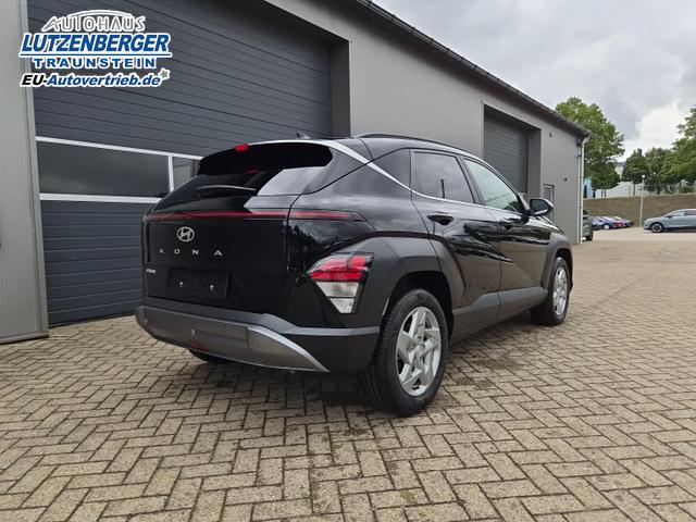 Hyundai KONA Trend 1.6 T-GDI 150PS Automatik Voll-LED-Scheinw. Sitzheizung Lenkradheizung ACC Klimaautomatik Navi Touchscreen DAB+ Apple CarPlay + Android Auto PDC v+h R&uuml;ckf.Kamera 2xKeyless 17-LM 