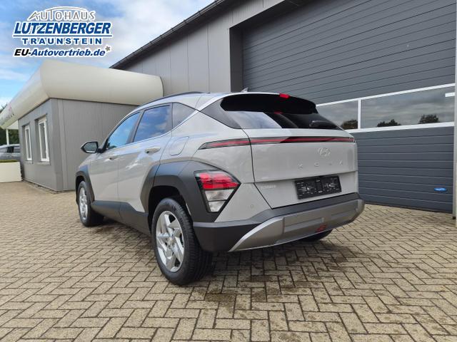 Hyundai KONA Trend 1.6 T-GDI 150PS Automatik Voll-LED-Scheinw. Sitzheizung Lenkradheizung ACC Klimaautomatik Navi Touchscreen DAB+ Apple CarPlay + Android Auto PDC v+h R&uuml;ckf.Kamera 2xKeyless 17-LM 
