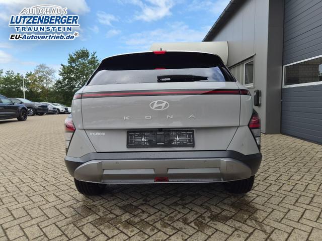 Hyundai KONA Trend 1.6 T-GDI 150PS Automatik Voll-LED-Scheinw. Sitzheizung Lenkradheizung ACC Klimaautomatik Navi Touchscreen DAB+ Apple CarPlay + Android Auto PDC v+h R&uuml;ckf.Kamera 2xKeyless 17-LM 