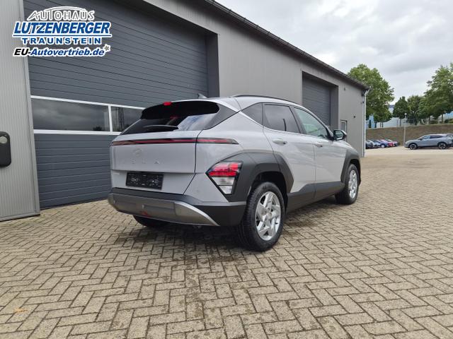 Hyundai KONA Trend 1.6 T-GDI 150PS Automatik Voll-LED-Scheinw. Sitzheizung Lenkradheizung ACC Klimaautomatik Navi Touchscreen DAB+ Apple CarPlay + Android Auto PDC v+h R&uuml;ckf.Kamera 2xKeyless 17-LM 