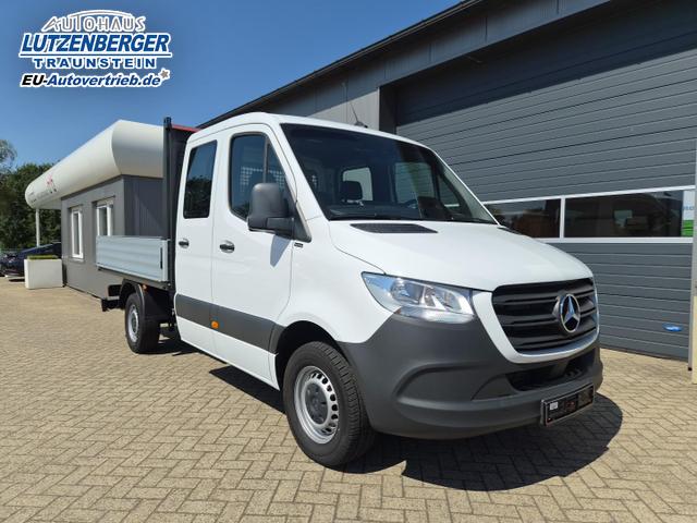 Mercedes-Benz Sprinter 317 Pritsche Doppelkabine L2 2.0 CDi 170PS Automatik Heckantrieb 3,5t 6-Sitzer AHK Klimaautomatik Bluetooth DAB Apple CarPlay Android Auto R&uuml;ckf.Kamera Tempomat Ganzj.Reifen 