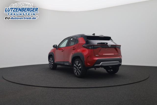 Toyota Yaris Cross 1.5-l 130PS HEV Automatik Style Matrix-LED elektr. Heckklappe Sitzheizung Lenkradheizung Klimaautomatik Navi Bluetooth wireless Apple CarPlay + Android Auto ACC PDC v+h R&uuml;ckf.Kamera 18"LM 