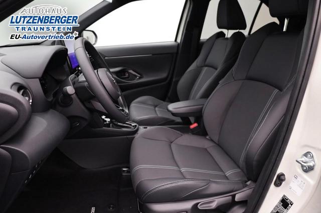 Toyota Yaris Cross 1.5-l 130PS HEV Automatik Style Matrix-LED elektr. Heckklappe Sitzheizung Lenkradheizung Klimaautomatik Navi Bluetooth wireless Apple CarPlay + Android Auto ACC PDC v+h R&uuml;ckf.Kamera 18"LM 