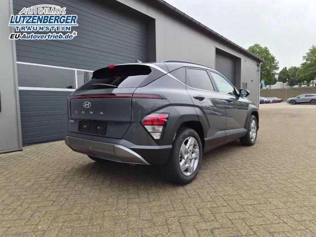 Hyundai KONA Trend 1.6 T-GDI 150PS Automatik Voll-LED-Scheinw. Sitzheizung Lenkradheizung ACC Klimaautomatik Navi Touchscreen DAB+ Apple CarPlay + Android Auto PDC v+h R&uuml;ckf.Kamera 2xKeyless 17-LM 