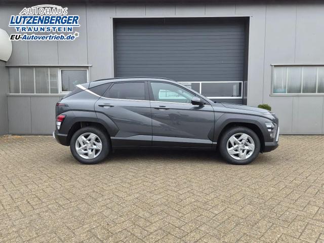 Hyundai KONA Trend 1.6 T-GDI 150PS Automatik Voll-LED-Scheinw. Sitzheizung Lenkradheizung ACC Klimaautomatik Navi Touchscreen DAB+ Apple CarPlay + Android Auto PDC v+h R&uuml;ckf.Kamera 2xKeyless 17-LM 