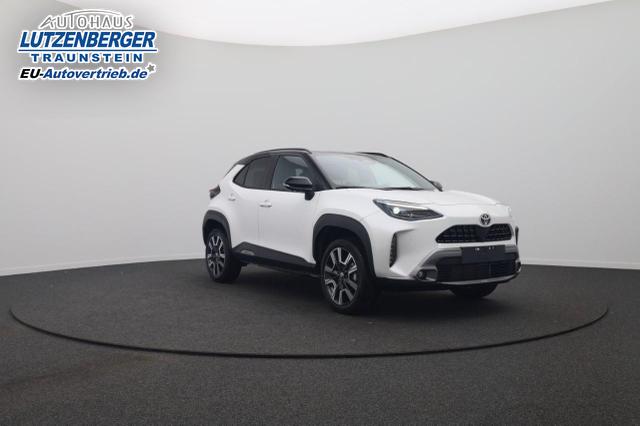 Toyota Yaris Cross 1.5-l 130PS HEV Automatik Style Matrix-LED 4xKamera elektr. Heckklappe Sitzheizung Lenkradheizung Klimaautomatik Navi Bluetooth wireless Apple CarPlay + Android Auto ACC PDC v+h 18"LM 