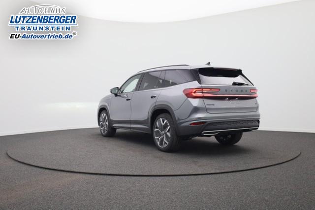 Skoda Kodiaq Sportline 1.5 TSI 204PS PHEV DSG Sitzheizung v+h Frontscheibe beheizb. 20"LM schwenkb. AHK elektr. PanoDach Alcantara PDC R&uuml;ckf.Kamera Klimaautomatik Lenkradheizung Navi Apple CarPlay Android Auto 2xKeyless vollelektr. Reichweite 116KM 