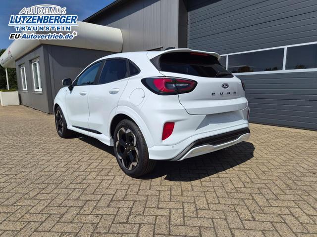 Ford Puma ST-Line X 1.0 EcoBoost Hybrid 125PS Automatik Premium Leder (Sensico) B+O-Sound elektr. Heckklappe Klimaautomatik Sitzheizung Lenkradheizung Frontscheibe beheizb. Ford-Navi SYNC4 Bluetooth Apple CarPlay Android Auto PDC v+h 18-LM 