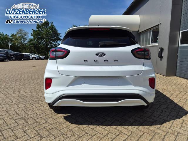 Ford Puma ST-Line X 1.0 EcoBoost Hybrid 125PS Automatik Premium Leder (Sensico) B+O-Sound elektr. Heckklappe Klimaautomatik Sitzheizung Lenkradheizung Frontscheibe beheizb. Ford-Navi SYNC4 Bluetooth Apple CarPlay Android Auto PDC v+h 18-LM 