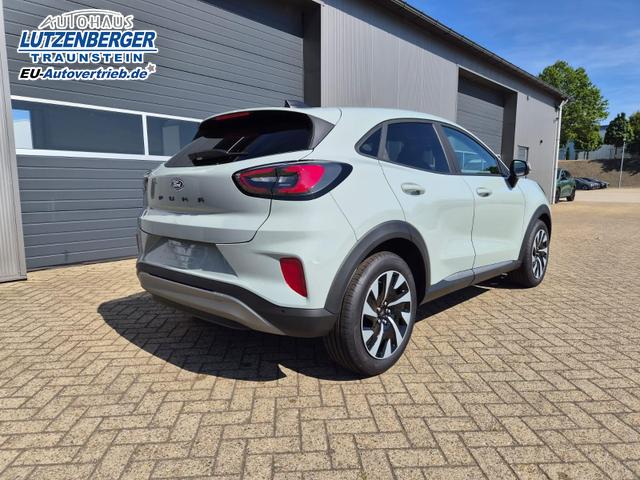 Ford Puma Titanium 1.0 EcoBoost Hybrid 125PS Automatik Klimaautomatik Sitzheizung Lenkradheizung Frontscheibe beheizb. LED-Scheinwerfer SYNC4 Bluetooth Apple CarPlay Android Auto PDC v+h 