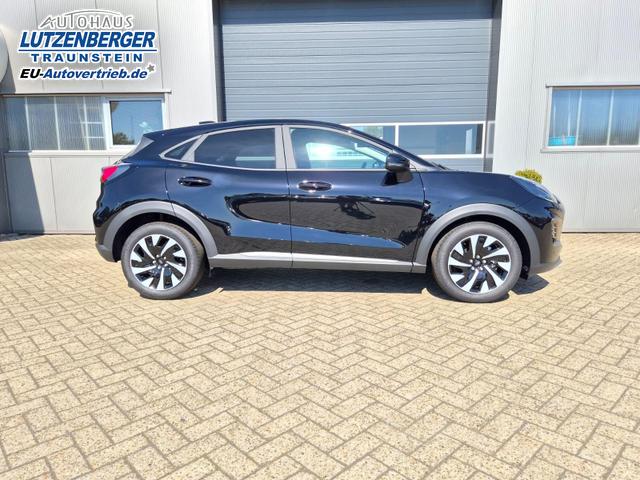 Ford Puma Titanium 1.0 EcoBoost Hybrid 125PS Automatik Klimaautomatik Sitzheizung Lenkradheizung Frontscheibe beheizb. LED-Scheinwerfer SYNC4 Bluetooth Apple CarPlay Android Auto PDC v+h 