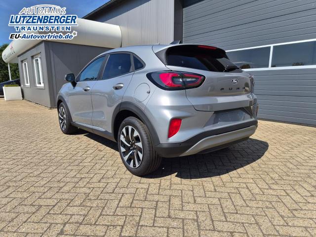 Ford Puma Titanium 1.0 EcoBoost Hybrid 125PS Automatik Klimaautomatik Sitzheizung Lenkradheizung Frontscheibe beheizb. LED-Scheinwerfer SYNC4 Bluetooth Apple CarPlay Android Auto PDC v+h 