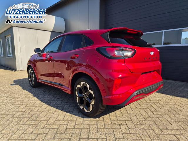 Ford Puma ST-Line X 1.0 EcoBoost Hybrid 125PS Automatik Premium Leder (Sensico) B+O-Sound elektr. Heckklappe Klimaautomatik Sitzheizung Lenkradheizung Frontscheibe beheizb. Ford-Navi SYNC4 Bluetooth Apple CarPlay Android Auto PDC v+h 18-LM 
