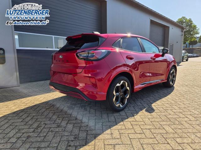 Ford Puma ST-Line X 1.0 EcoBoost Hybrid 125PS Automatik Premium Leder (Sensico) B+O-Sound elektr. Heckklappe Klimaautomatik Sitzheizung Lenkradheizung Frontscheibe beheizb. Ford-Navi SYNC4 Bluetooth Apple CarPlay Android Auto PDC v+h 18-LM 