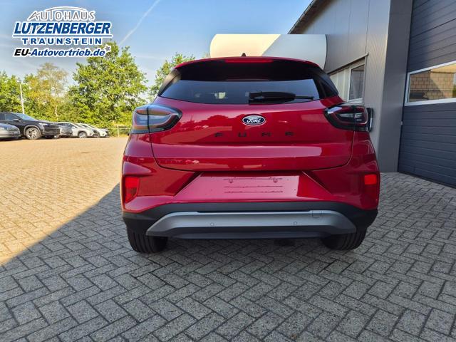 Ford Puma Titanium 1.0 EcoBoost Hybrid 125PS Automatik Klimaautomatik Sitzheizung Lenkradheizung Frontscheibe beheizb. LED-Scheinwerfer SYNC4 Bluetooth Apple CarPlay Android Auto PDC v+h 