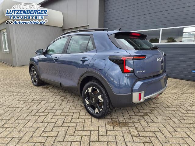 Kia Stonic 1.0 T-GDI MHEV 115PS NEUES MODELL Sitzheizung Lenkradheizung PDC v+h R&uuml;ckf.Kamera Klima Bluetooth Touchscreen Apple CarPlay Android Auto Tempomat 16"LM 