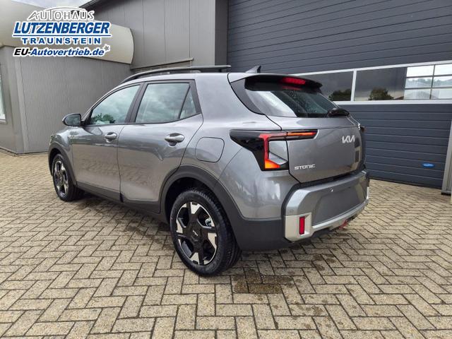 Kia Stonic 1.0 T-GDI MHEV 115PS NEUES MODELL LED-Scheinwerfer Sitzheizung Lenkradheizung PDC v+h R&uuml;ckf.Kamera Klima Bluetooth Touchscreen Apple CarPlay Android Auto Tempomat 16"LM 