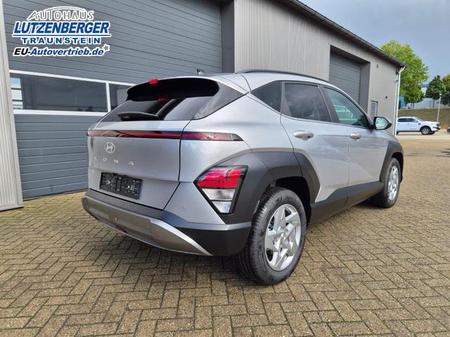 Hyundai KONA Trend 1.6 T-GDI 150PS Automatik Voll-LED-Scheinw. Sitzheizung Lenkradheizung ACC Klimaautomatik Navi Touchscreen DAB+ Apple CarPlay + Android Auto PDC v+h R&uuml;ckf.Kamera 2xKeyless 17-LM 