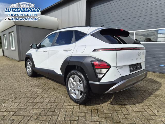 Hyundai KONA Trend 1.6 T-GDI 150PS Automatik Voll-LED-Scheinw. Sitzheizung Lenkradheizung ACC Klimaautomatik Navi Touchscreen DAB+ Apple CarPlay + Android Auto PDC v+h R&uuml;ckf.Kamera 2xKeyless 17-LM 