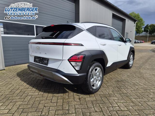 Hyundai KONA Trend 1.6 T-GDI 150PS Automatik Voll-LED-Scheinw. Sitzheizung Lenkradheizung ACC Klimaautomatik Navi Touchscreen DAB+ Apple CarPlay + Android Auto PDC v+h R&uuml;ckf.Kamera 2xKeyless 17-LM 